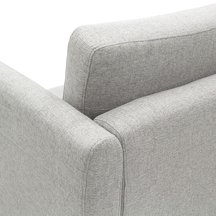 Sillon  Tela Gris Claro Iri | Sillones y Ottomanes | salas